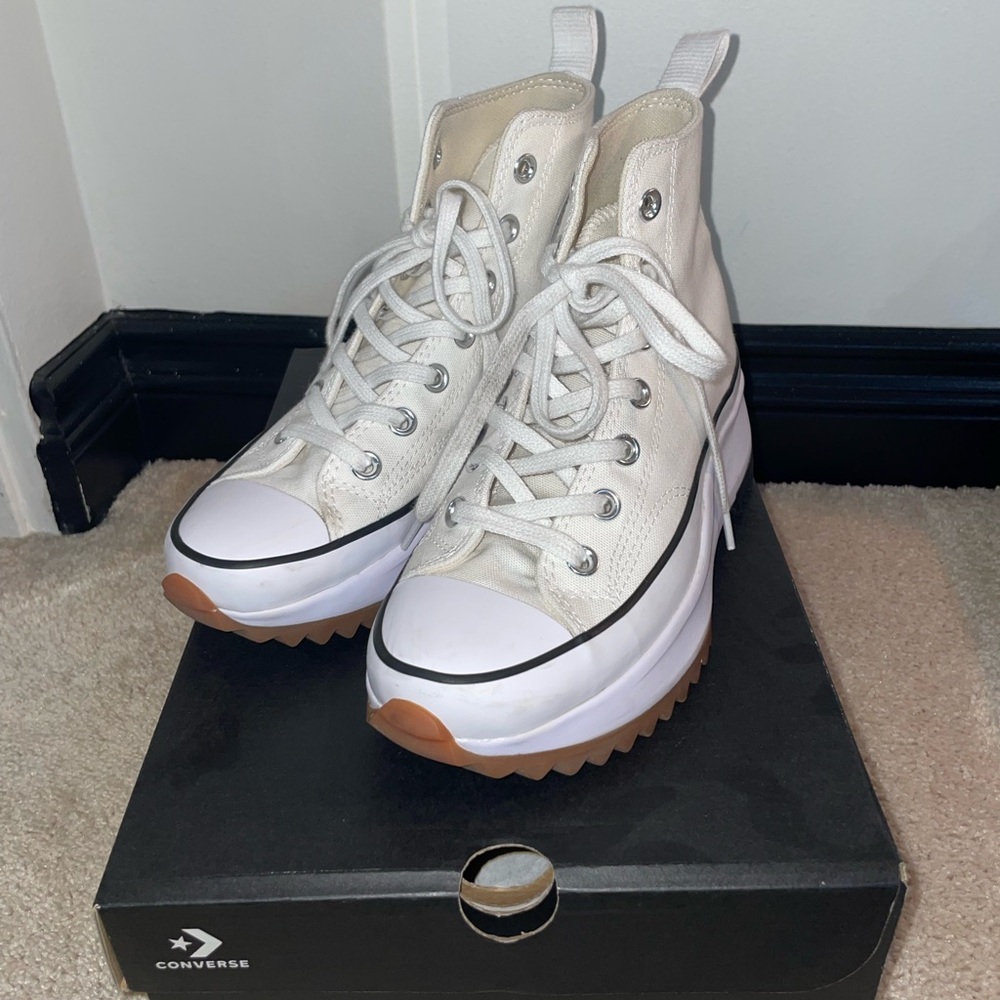 Converse Women's White High-Top Sneakers